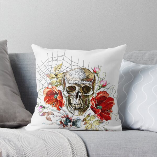 Item preview, Skull Embroidery | Skull Design designed and sold by Khan-Baba.