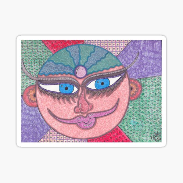 Mr. Googly Eyes Sticker