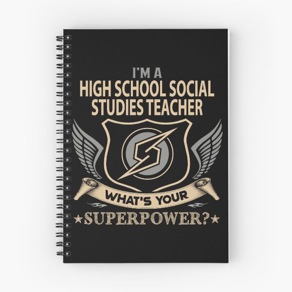 Item preview, High School Social Studies Teacher T Shirt - What Is Your Superpower Job Gift Item Tee designed and sold by nutallrosario.