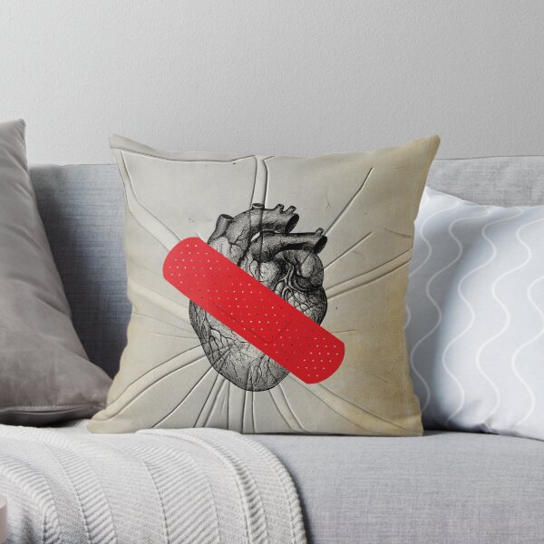 Color Chaos Collection -- First Aid Throw Pillow