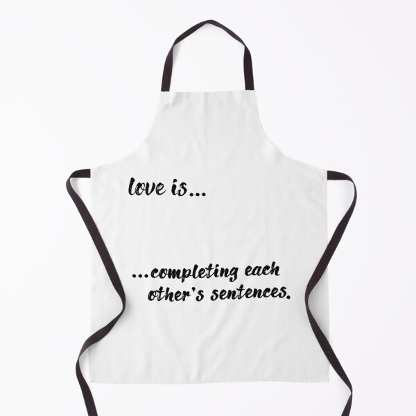 Item preview, love is... completing each other_s sentences designed and sold by Venn21s.