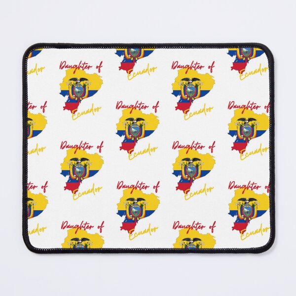 Item preview, Daughter of Ecuador Map Flag designed and sold by NovawayDirect.