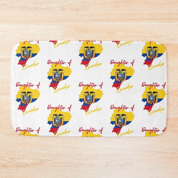 Item preview, Daughter of Ecuador Map Flag designed and sold by NovawayDirect.
