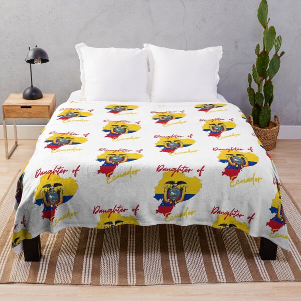 Item preview, Daughter of Ecuador Map Flag designed and sold by NovawayDirect.