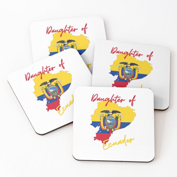 Item preview, Daughter of Ecuador Map Flag designed and sold by NovawayDirect.