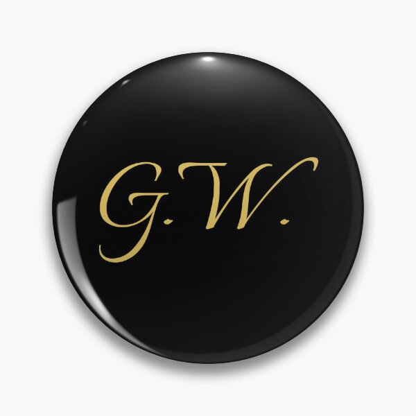 Artikelvorschau, GW-Initialen | Goldener Schriftzug | Personalisierte Geschenke entworfen und verkauft von Avo And Sriracha.
