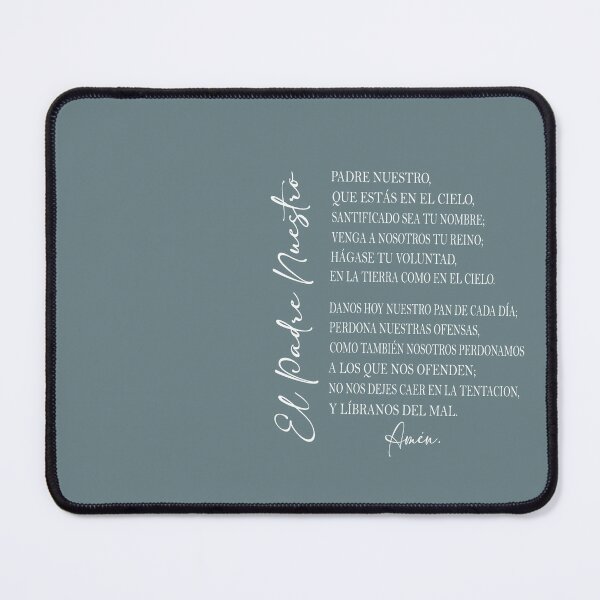 Item preview, El Padre Nuestro, Spanish The Lord's Prayer designed and sold by Aryam Quotes.