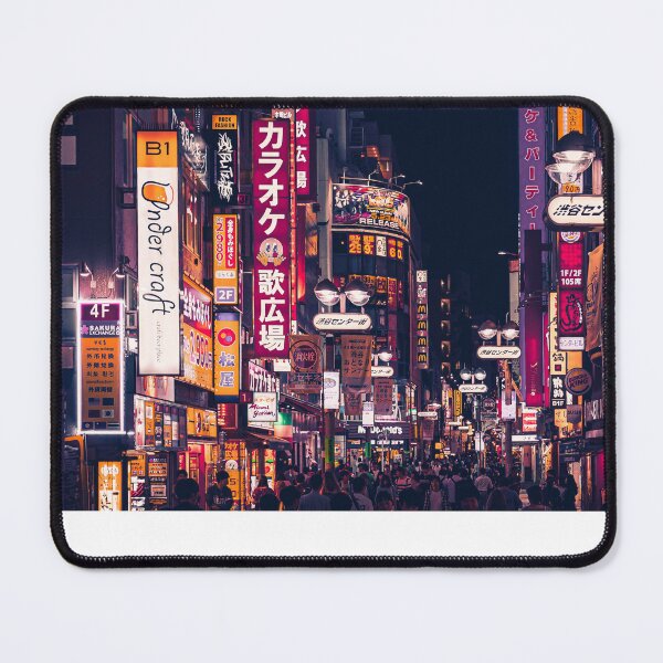 Item preview, Night city. Night lights. Downtown Tokyo. Japanese cityscape designed and sold by AimiAesthetic.