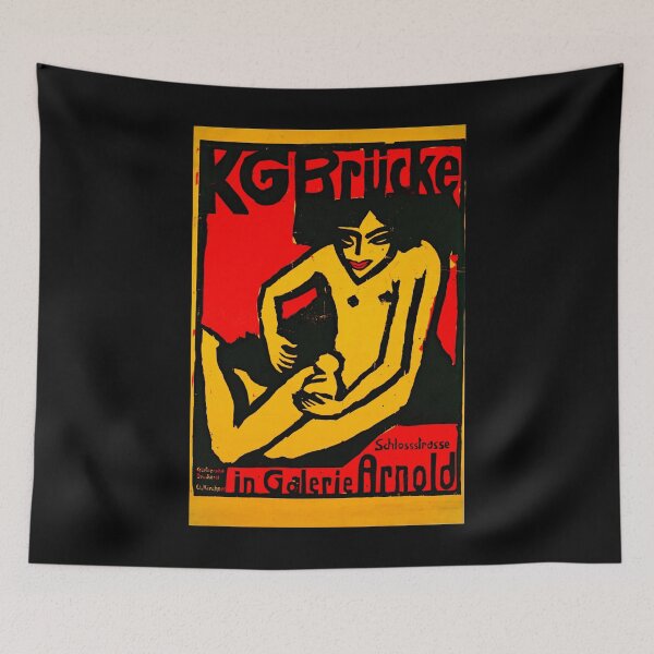 Item preview, HD ERNST LUDWIG KIRCHNER - Die Brücke 1910 designed and sold by Go Logo Designs.