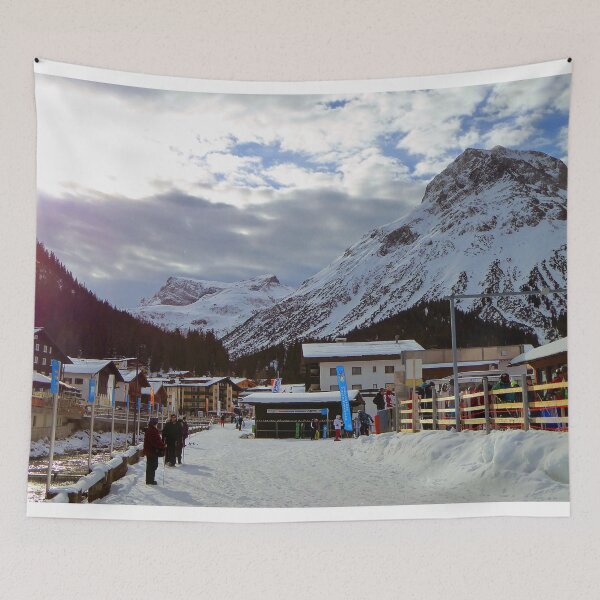 Item preview, Lech am Arlberg Austrian Alps Austria designed and sold by AndyEvansPhotos.