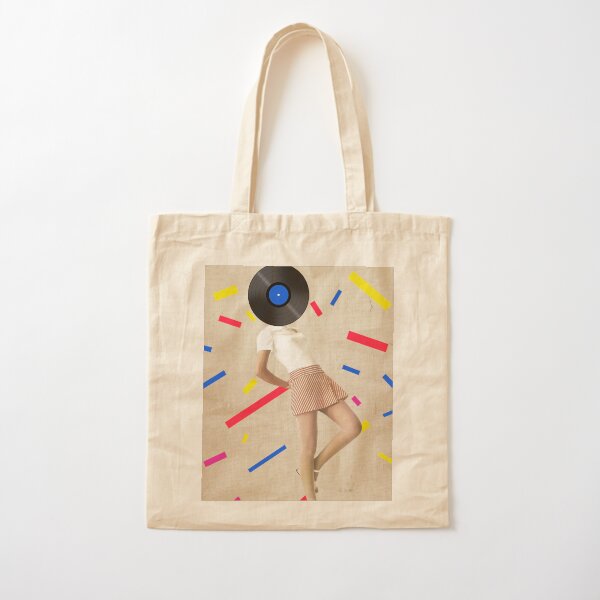 Color Chaos Collection -- The Party Never Ends Cotton Tote Bag