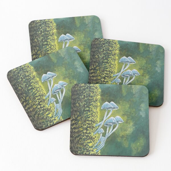 Item preview, Magical Blue Toadstools designed and sold by TheArtery2010.