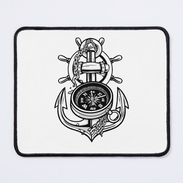 Item preview, anchor and compass designed and sold by JanooFactory.