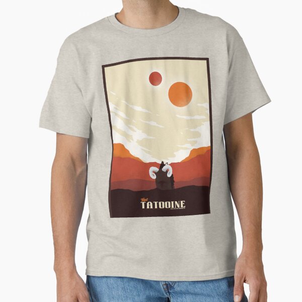 Vista previa del artículo con la obra «Visita Tatooine», diseñado y vendido por mateusquandt.