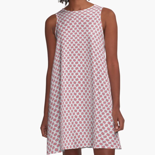 Platinum Jubilee Celebration A-Line Dress