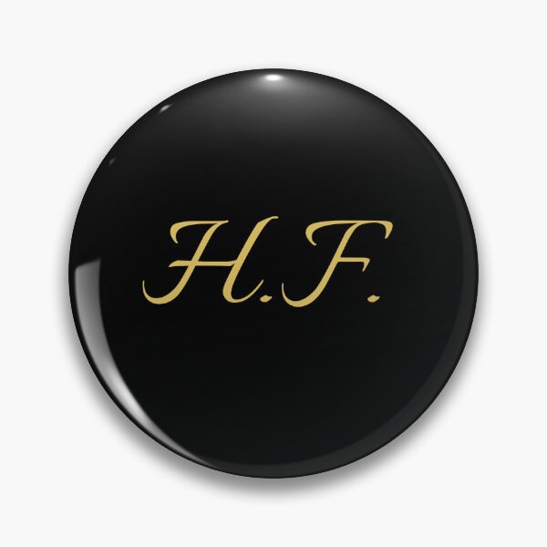 Item preview, HF Initials | Gold Lettering | Personalised Gifts designed and sold by Avo And Sriracha.