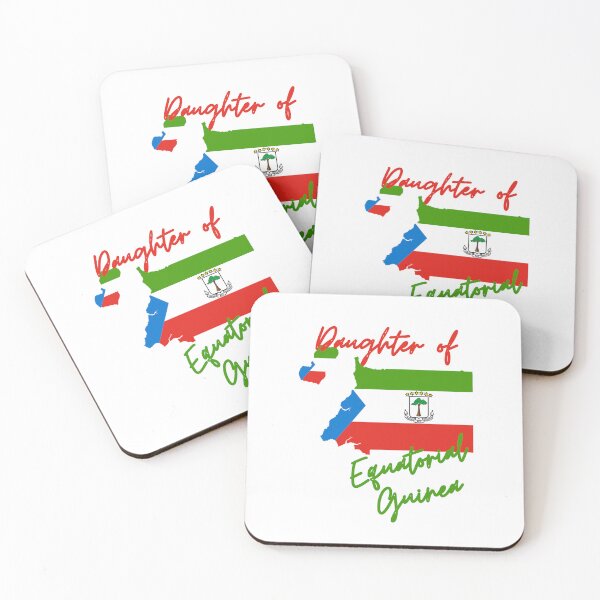Item preview, Daughter of Equatorial Guinea Map Flag designed and sold by NovawayDirect.