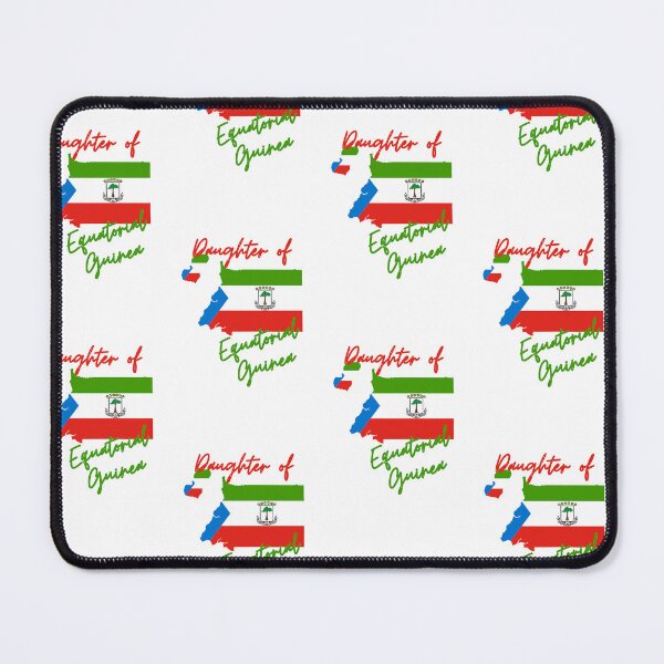 Item preview, Daughter of Equatorial Guinea Map Flag designed and sold by NovawayDirect.