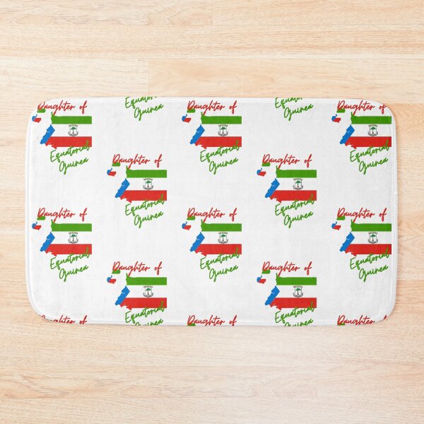 Item preview, Daughter of Equatorial Guinea Map Flag designed and sold by NovawayDirect.