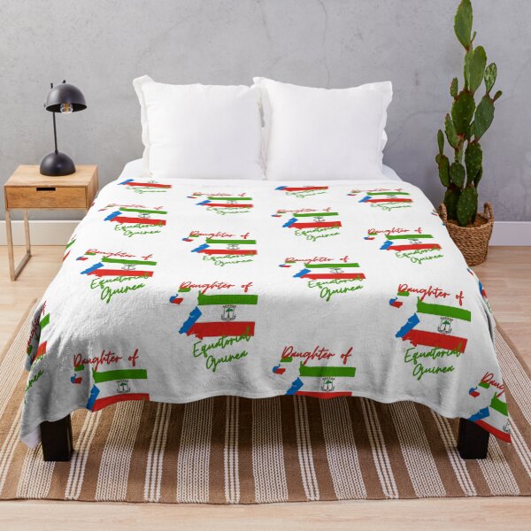 Item preview, Daughter of Equatorial Guinea Map Flag designed and sold by NovawayDirect.