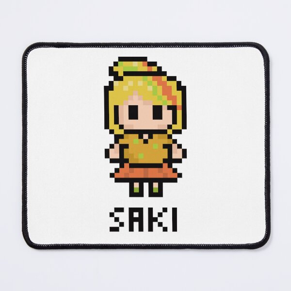 Item preview, Saki Nikaido Zombieland Saga Franchouchou Pixel Art designed and sold by AnnaYenardi.