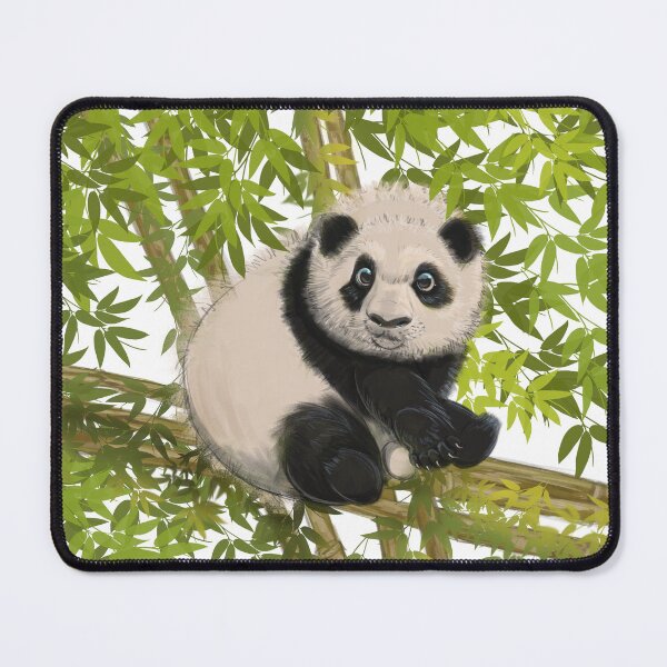 Item preview, Panda Cub Sitting on Bamboo designed and sold by Julezdrawing.