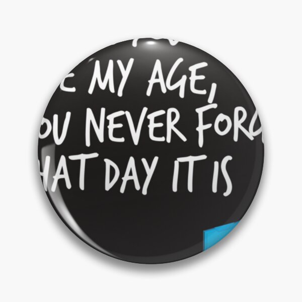 Item preview, When You Get To Be My Age Pillbox Design Essential T-Shirt designed and sold by MarcoHambscha.