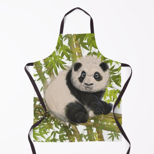 Item preview, Panda Cub Sitting on Bamboo designed and sold by Julezdrawing.