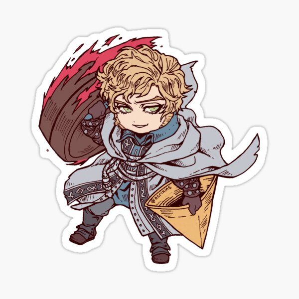 Animan Alfred Sticker for Sale by aloeverabastard