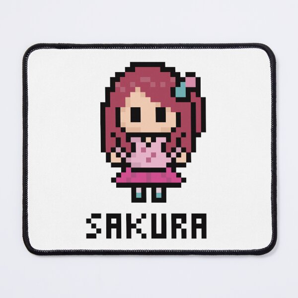 Item preview, Sakura Minamoto Zombieland Saga Franchouchou Pixel Art designed and sold by AnnaYenardi.