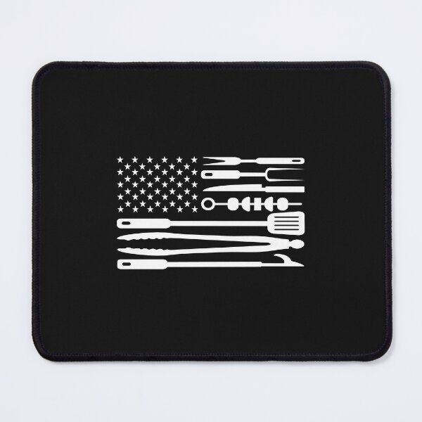 Item preview, BBQ America flag designed and sold by DerSenat.