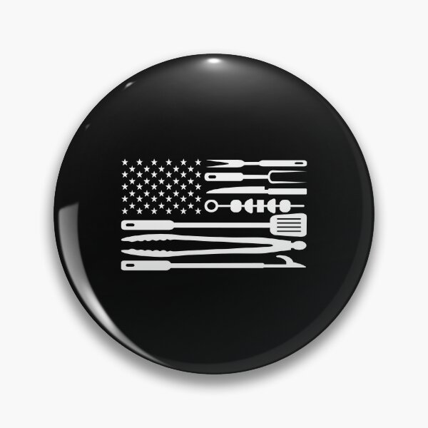 Item preview, BBQ America flag designed and sold by DerSenat.