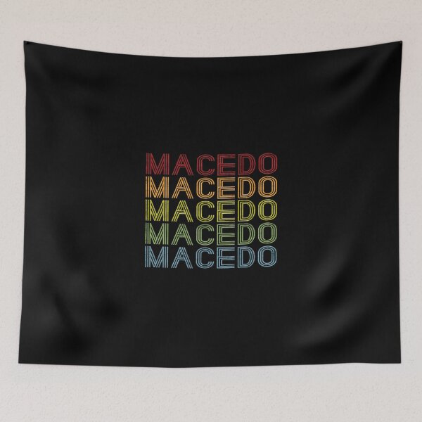 Item preview, Macedo Name T Shirt - Macedo Vintage Retro Macedo Name Gift Item Tee designed and sold by chezeva.