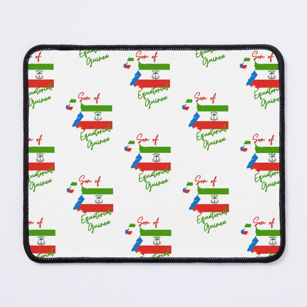 Item preview, Son of Equatorial Guinea Map Flag designed and sold by NovawayDirect.