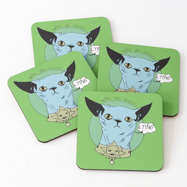 Item preview, Why You Always Lying (Cat)   designed and sold by TropicalWork.