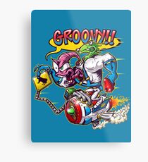 Groovy Fink Metal Print
