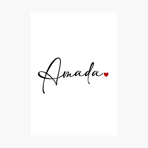 Item preview, Amada, Spanish Quote designed and sold by Aryam Quotes.