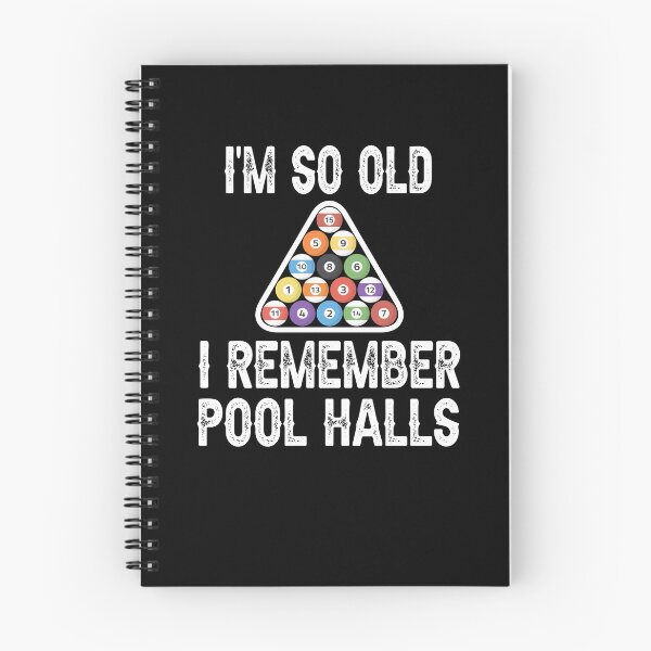 Artikelvorschau, Ich bin so alt, dass ich mich an Pool Halls Funny Billard erinnere entworfen und verkauft von ZiesMerch.