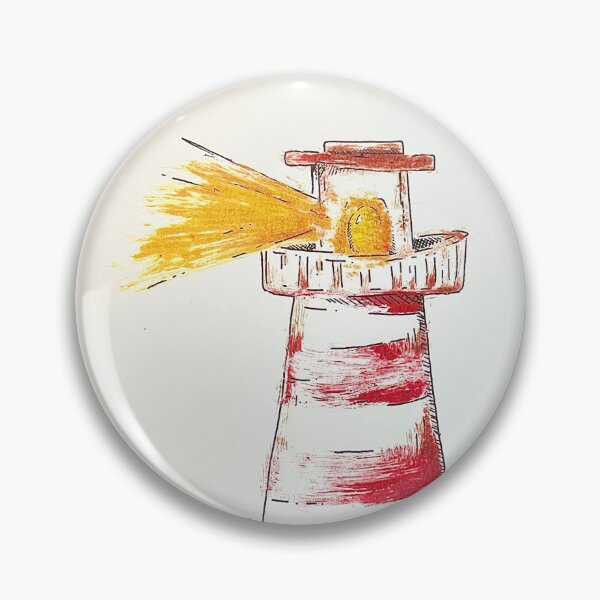Item preview, Lonely Lighthouse surrounded by the Drunk Remnants of a Man. designed and sold by HyenaArtistry.