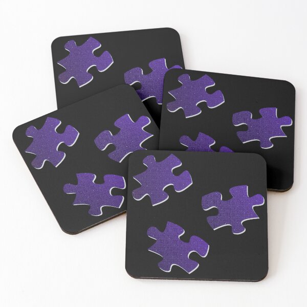 Item preview, Puzzle pieces night patterns, geometric patterns, cool nature designs designed and sold by Kirei-Lily.