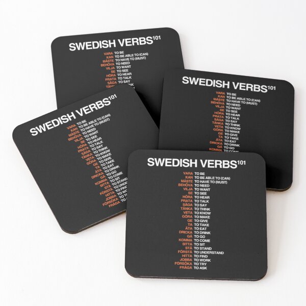 Item preview, Swedish Language, Swedish Verbs 101 - Swedish Language designed and sold by PandoraMeliora.