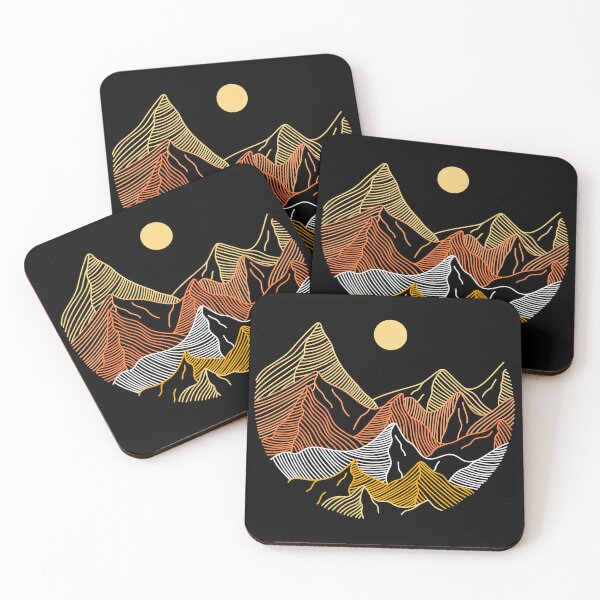 Item preview, Red Sun Mountain - Abstract - #40 designed and sold by WildBerryMount.