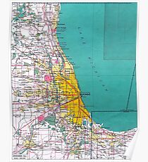 Chicago Map Poster