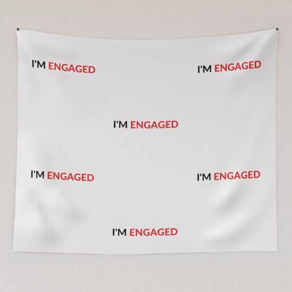 Item preview, I'M ENGAGED designed and sold by RobbiesMusic.