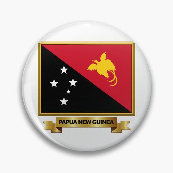 Item preview, PAPUA NEW GUINEA Flag Gifts, Masks, Stickers & Products (N) designed and sold by mpodger.