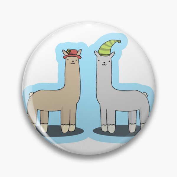 Item preview, Llamas with hats - Gift idea designed and sold by DGCollab.