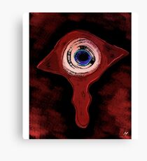 Bloody Eye Canvas Print