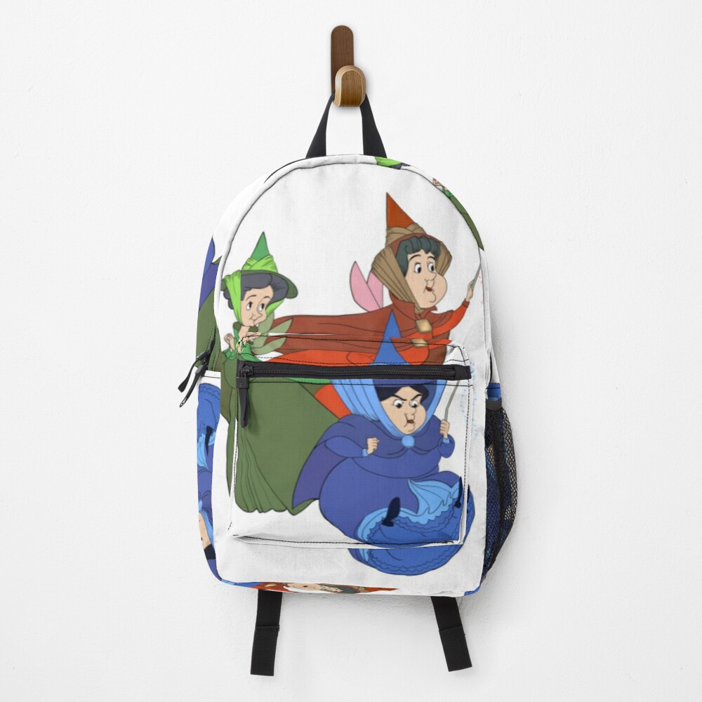 Sleeping Beauty, Flora, Fauna, and Merryweather Backpack for Sale by  PandoraMeliora