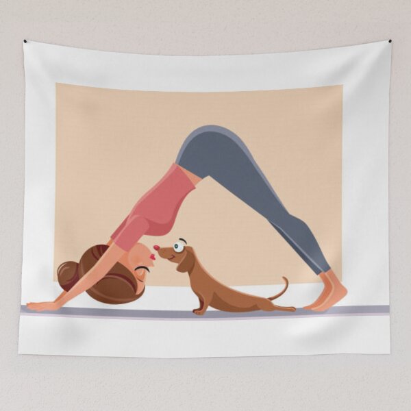 Item preview, All I Need Is Love Yoga And A Dog - Colorful designed and sold by ElPatron258366.