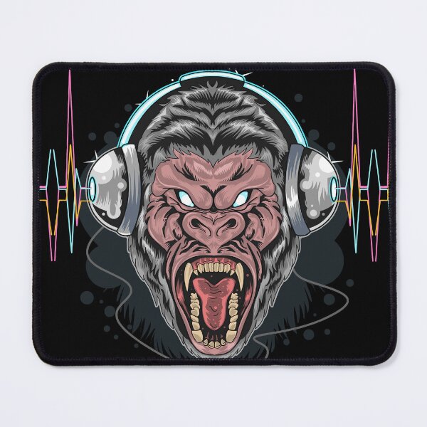 Item preview, DJ Monkey designed and sold by Wallspray.